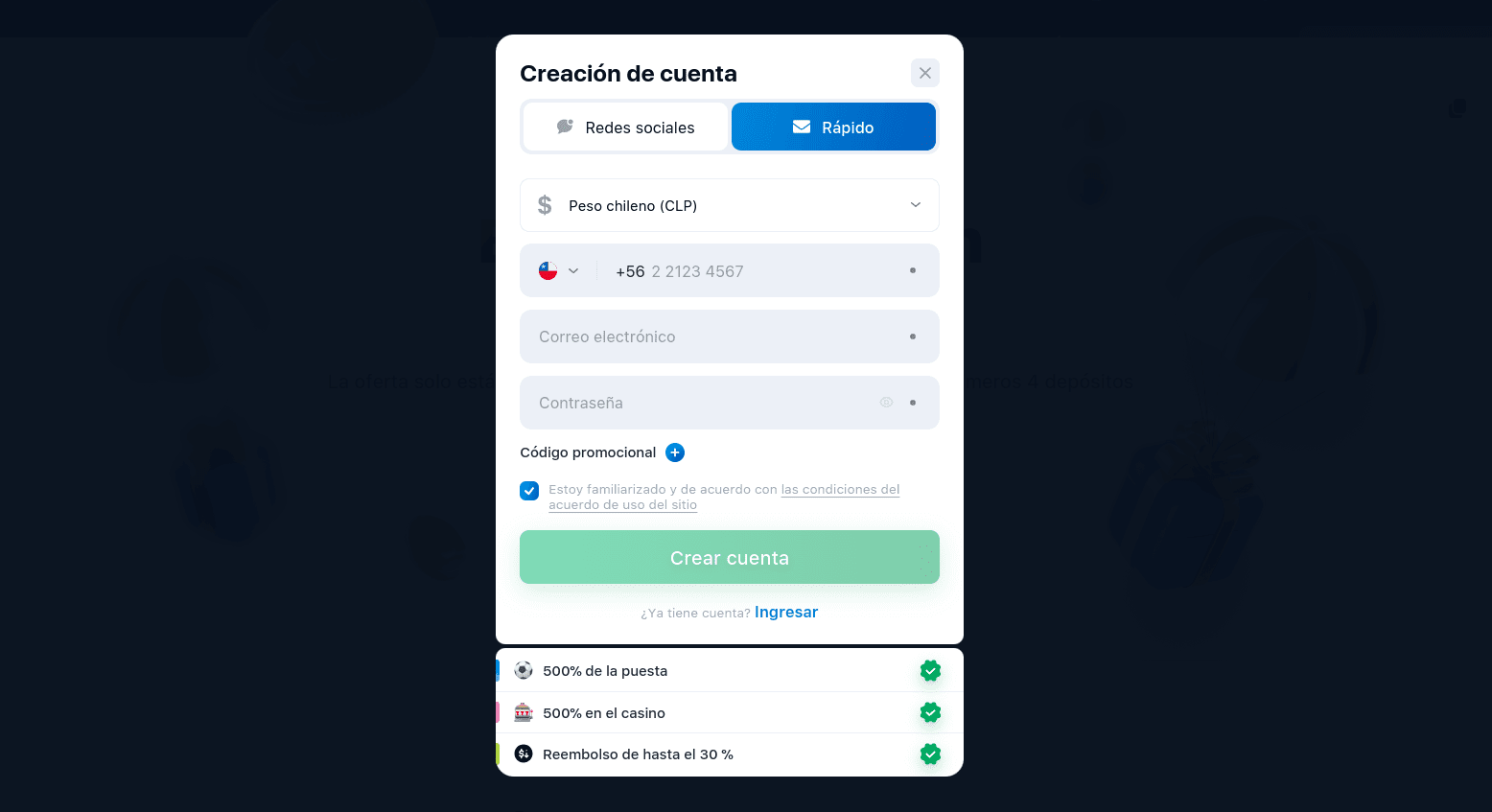 registro en 1win