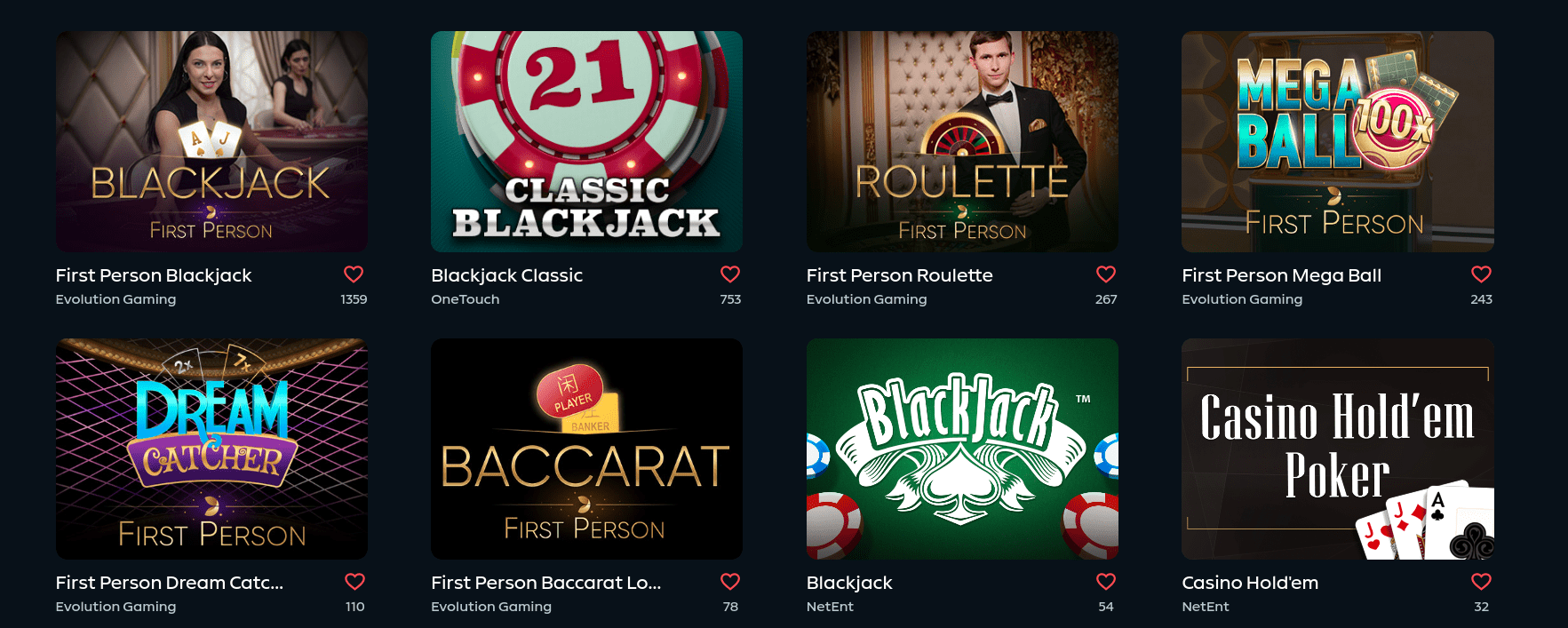 Blackjack en Gamdom