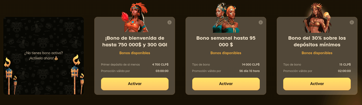 Bonos en Awintura