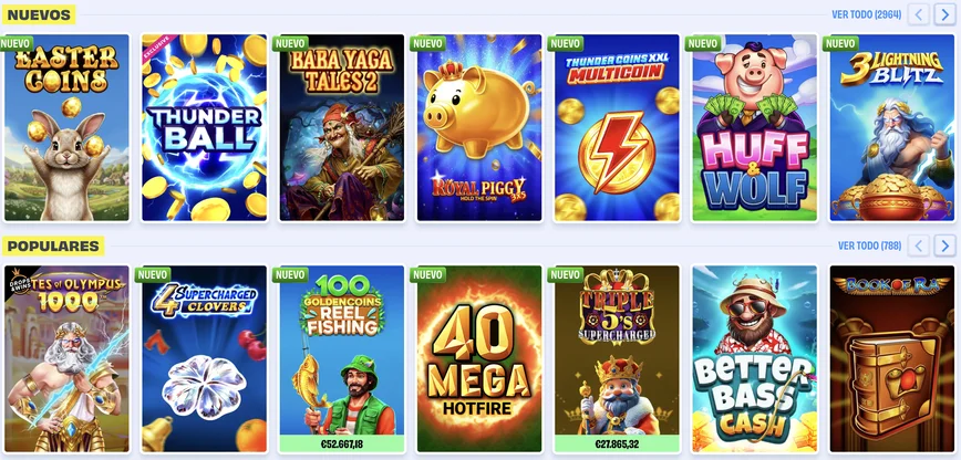 Juegos de OnlySpins
